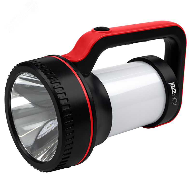 Фонарь-прожектор светодиодный аккумуляторный Accu5-L 7W/L30-bk 4Li-ion 18650 1200мА.ч 2источника света IP20 5048874 - Jazzway