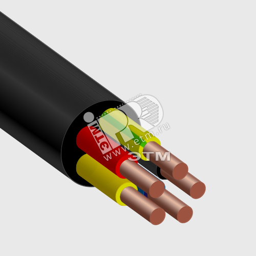 Кабель контрольный КВВГЭнг (А) LS 5х1 ТРТС 77055001014 - Элпрокабель