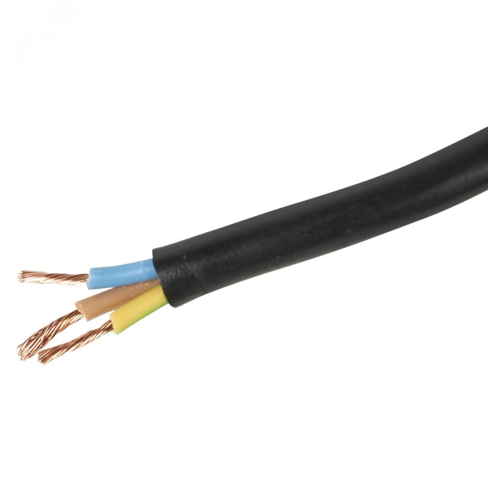 Провод ПВСнг(А)-LS 3х2.5 380В Ч (бухта) (м) 12893 - АЛЬФАКАБЕЛЬ