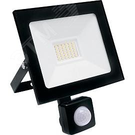 Прожектор светодиодный ДО-30w с ИК датчиком 6400K 2700Лм IP65/IP44 29523 - Feron
