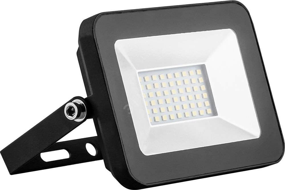 Прожектор светодиодный ДО-20w 6400К 1800Лм IP65 черный 55064 - Feron