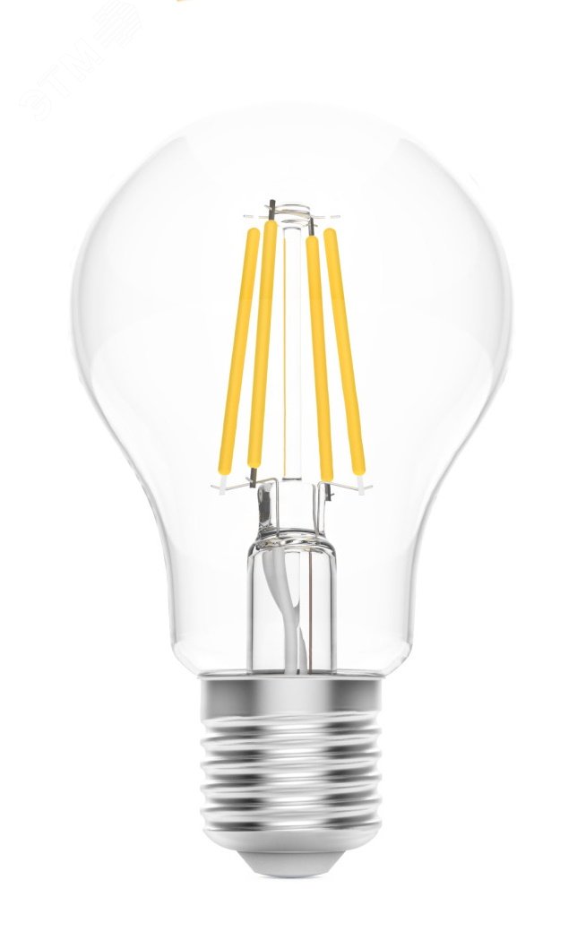 Лампа светодиодная филаментная Smart Home DIM E27 A60 7 Вт 1/10/40 1200112 - Gauss