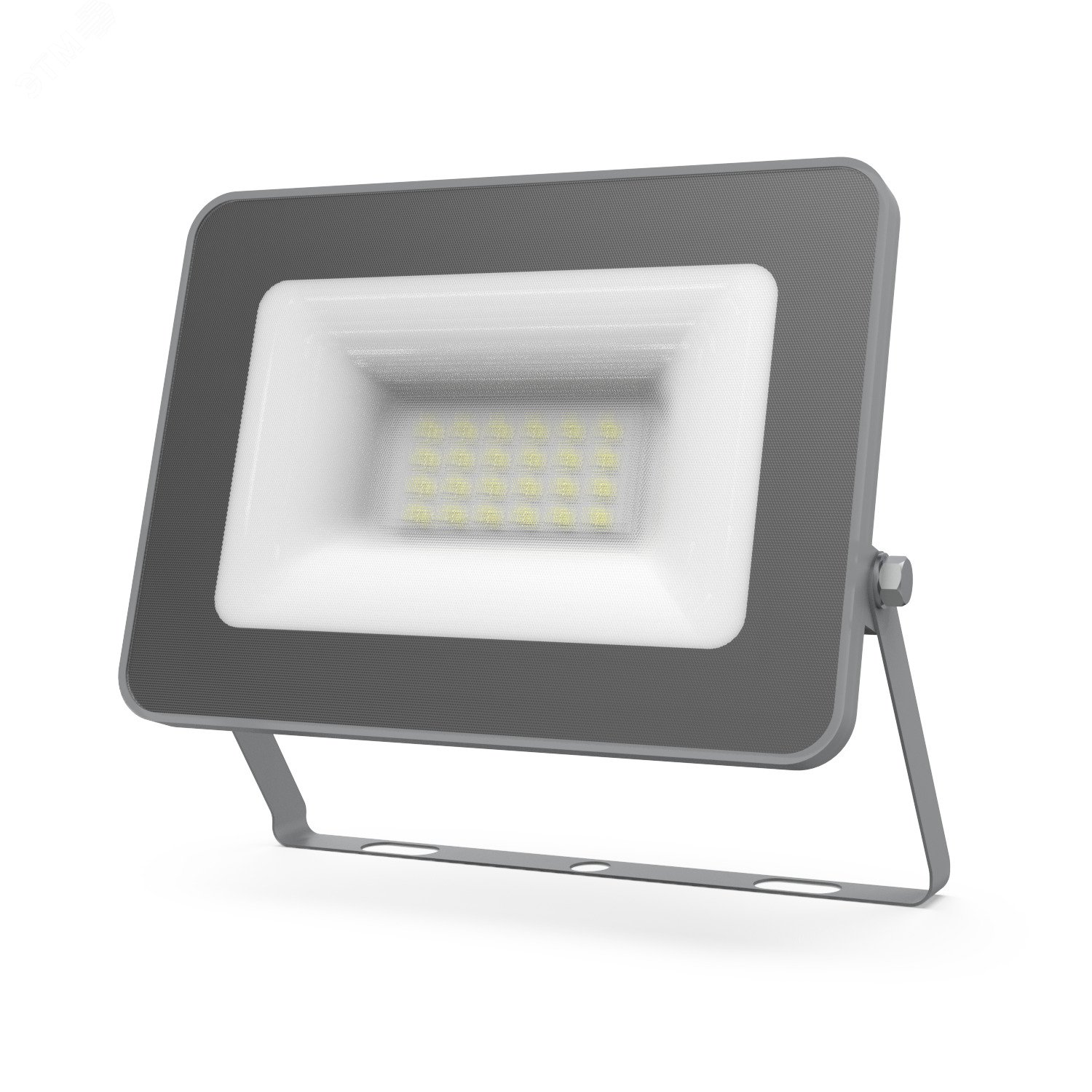 Прожектор светодиодный Qplus 20 W 1700 lm IP65 6500K графитовый серый 1/20 690511320 - Gauss