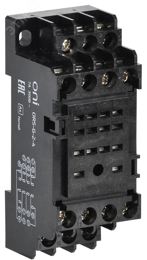 Розетка ORS-G-2-4 для реле OGR-2 4C ORS-G-2-4-G - IEK