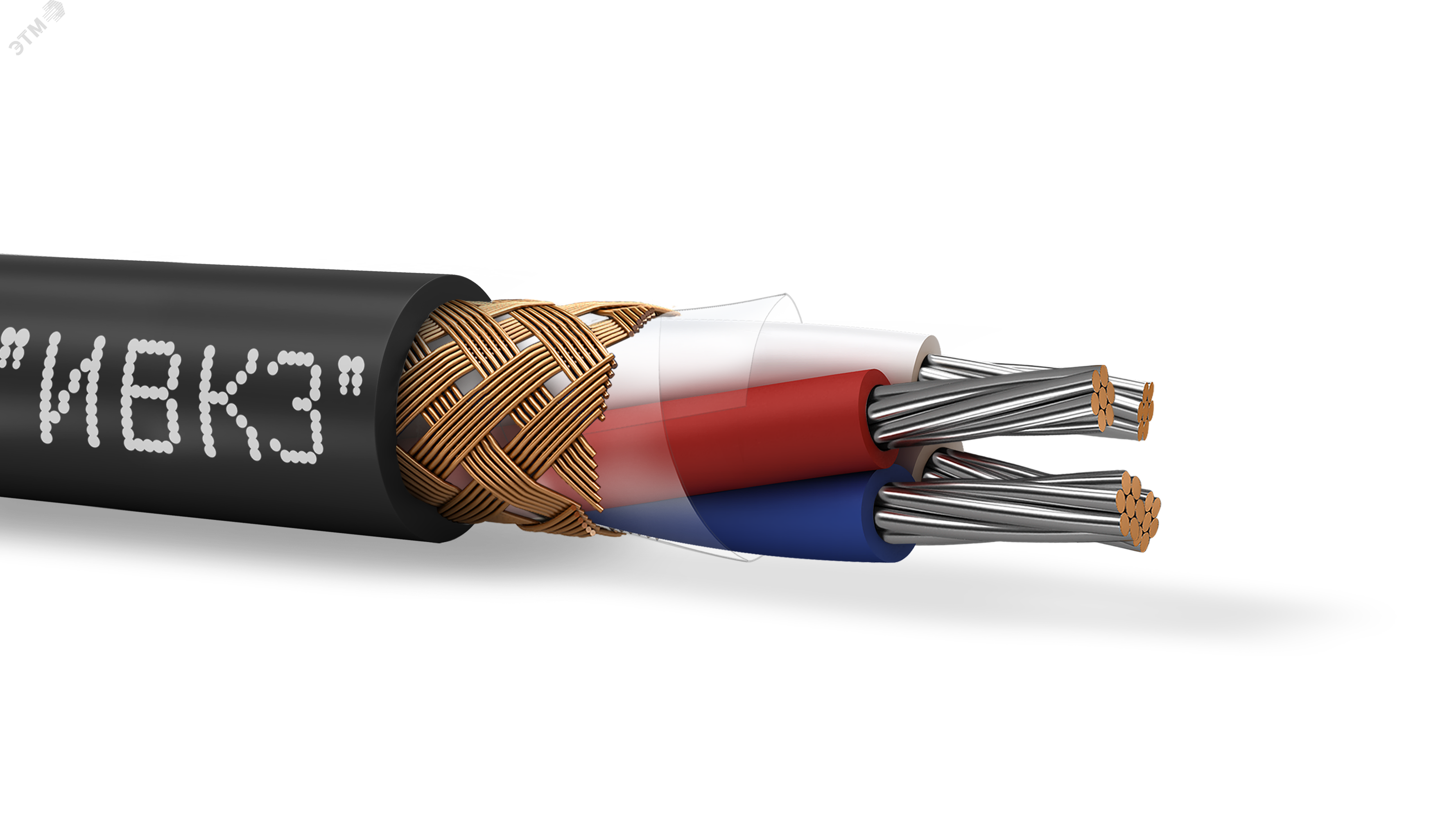 Кабель монтажный МКЭШВнг(А)-LS 2х2х0,75 бухта 100м ТРТС 00-00041458 - Ивановский КЗ