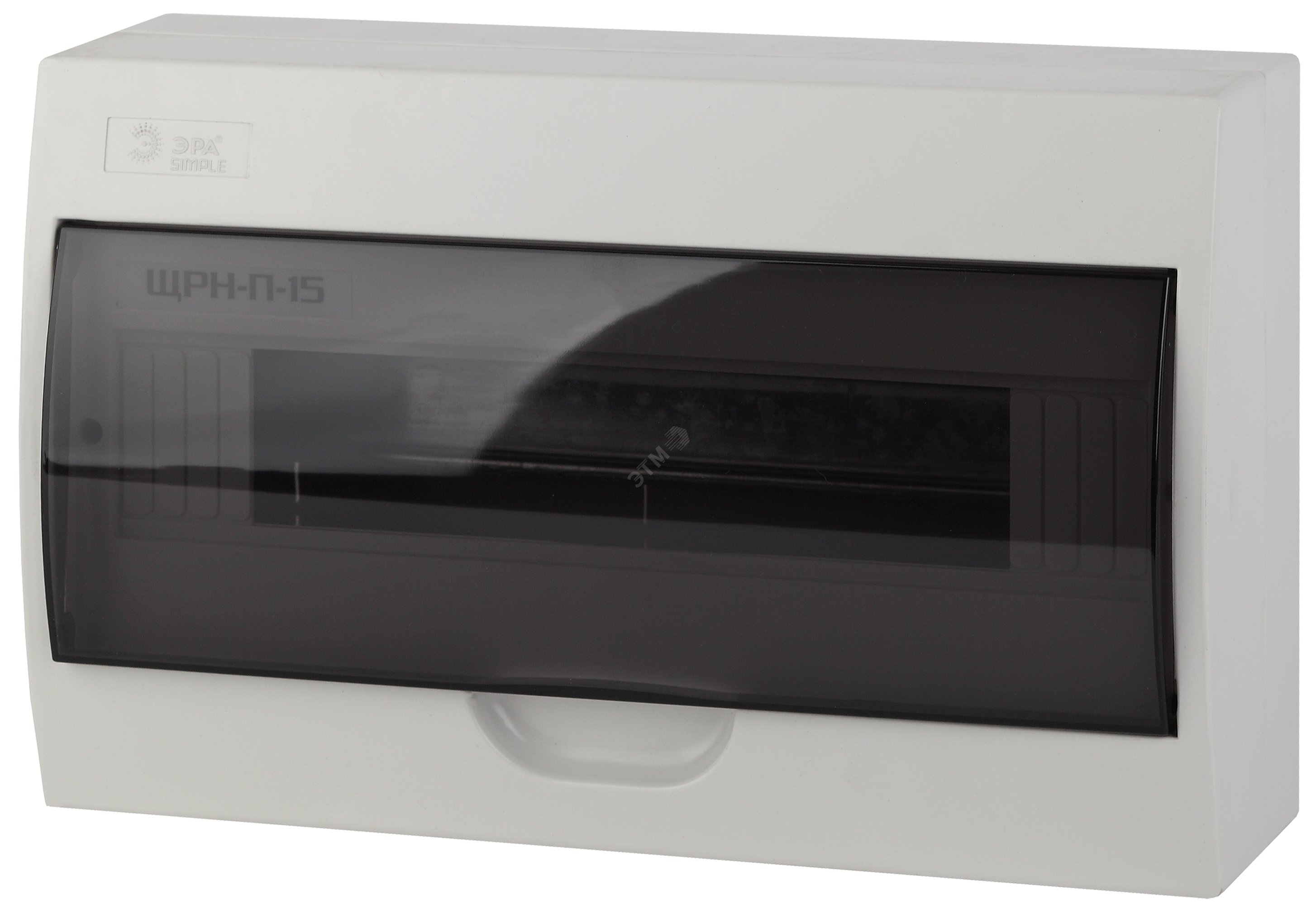 Бокс ЩРН-П-15 мод. навесной пластик IP41 SIMPLE NO-box_simple-plastic_15_surface Б0041526 - Эра