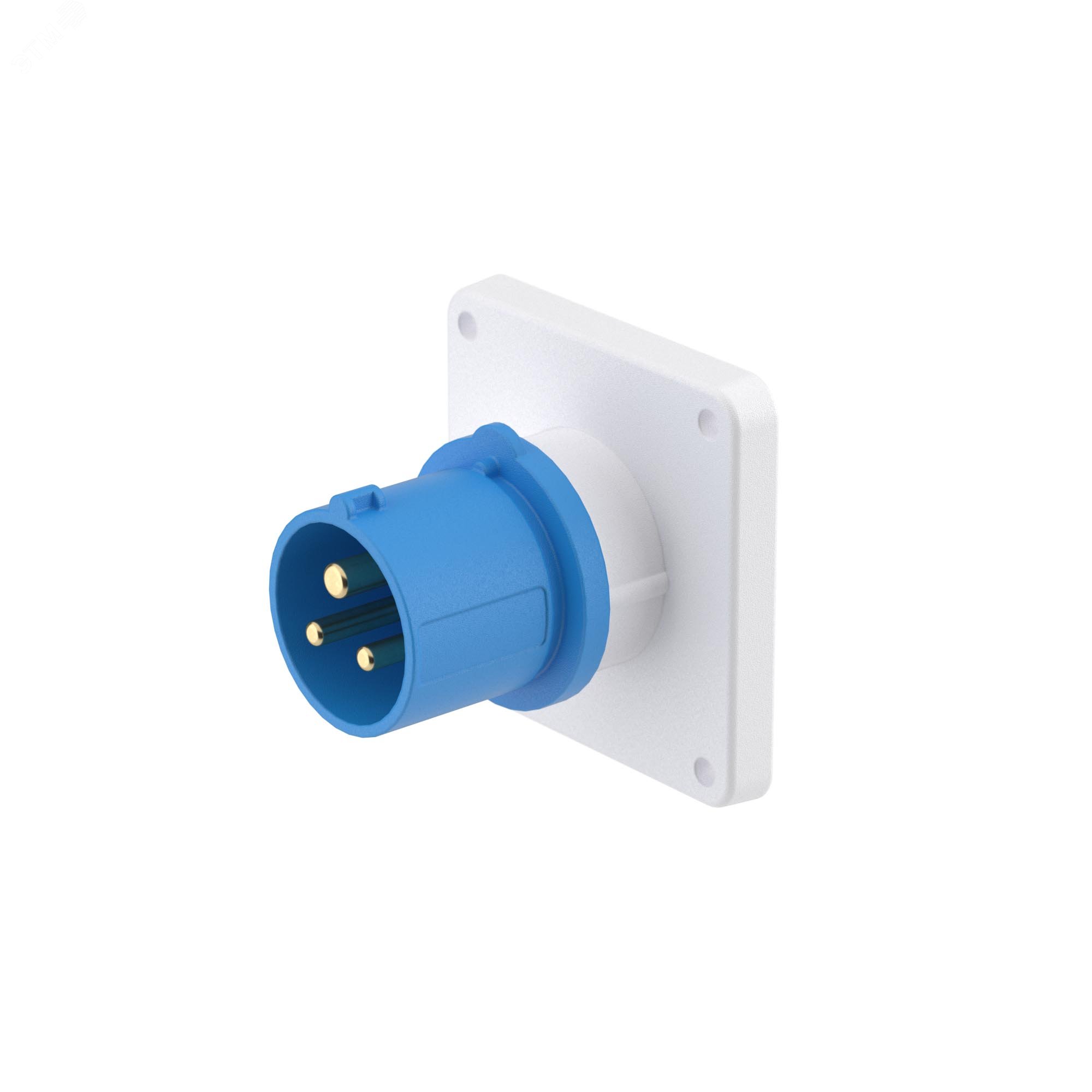 Вилка панельная IP44 16A 2P+E 230В DIS2431693 - DKC