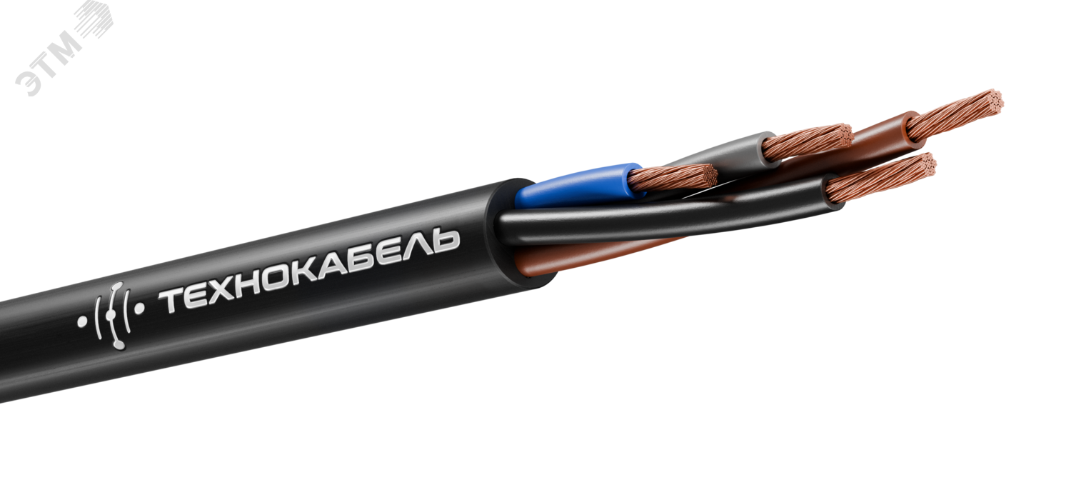Кабель силовой КГТП-ХЛ 4х6(N) 220/380-3 ТРТС 00-00151446 - Технокабель