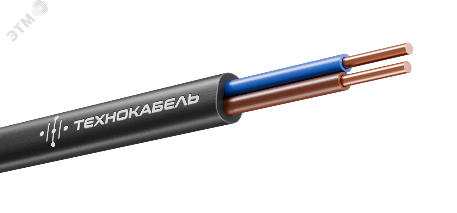 Кабель силовой ВВГ-Пнг(А)-LS 2Х1.5ок(N)-0.660 ТРТС 00-00148488 - Технокабель