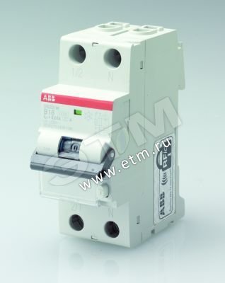Выключатель автоматический дифференциального тока 10А 30мА DS201 C10 AC30 2CSR255080R1104 - ABB