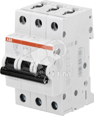 Выключатель автоматический трехполюсный 40А С S203 6кА 2CDS253001R0404 - ABB