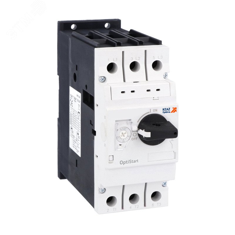 Выключатель автоматический OptiStart MP-63R-50-T2 348546 - КЭАЗ