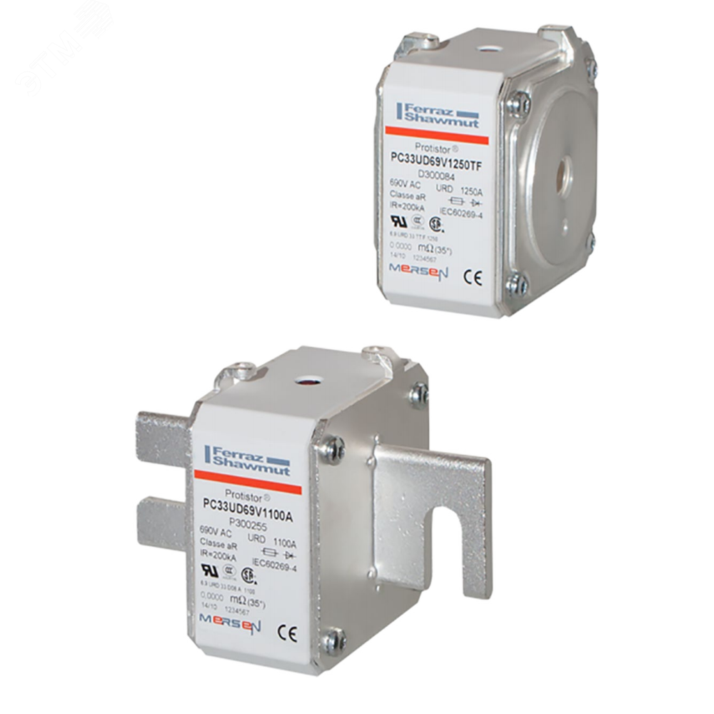 Предохранитель DN000UB69V125L-(W330184C)-KEAZ-FERRAZ 049281 - КЭАЗ