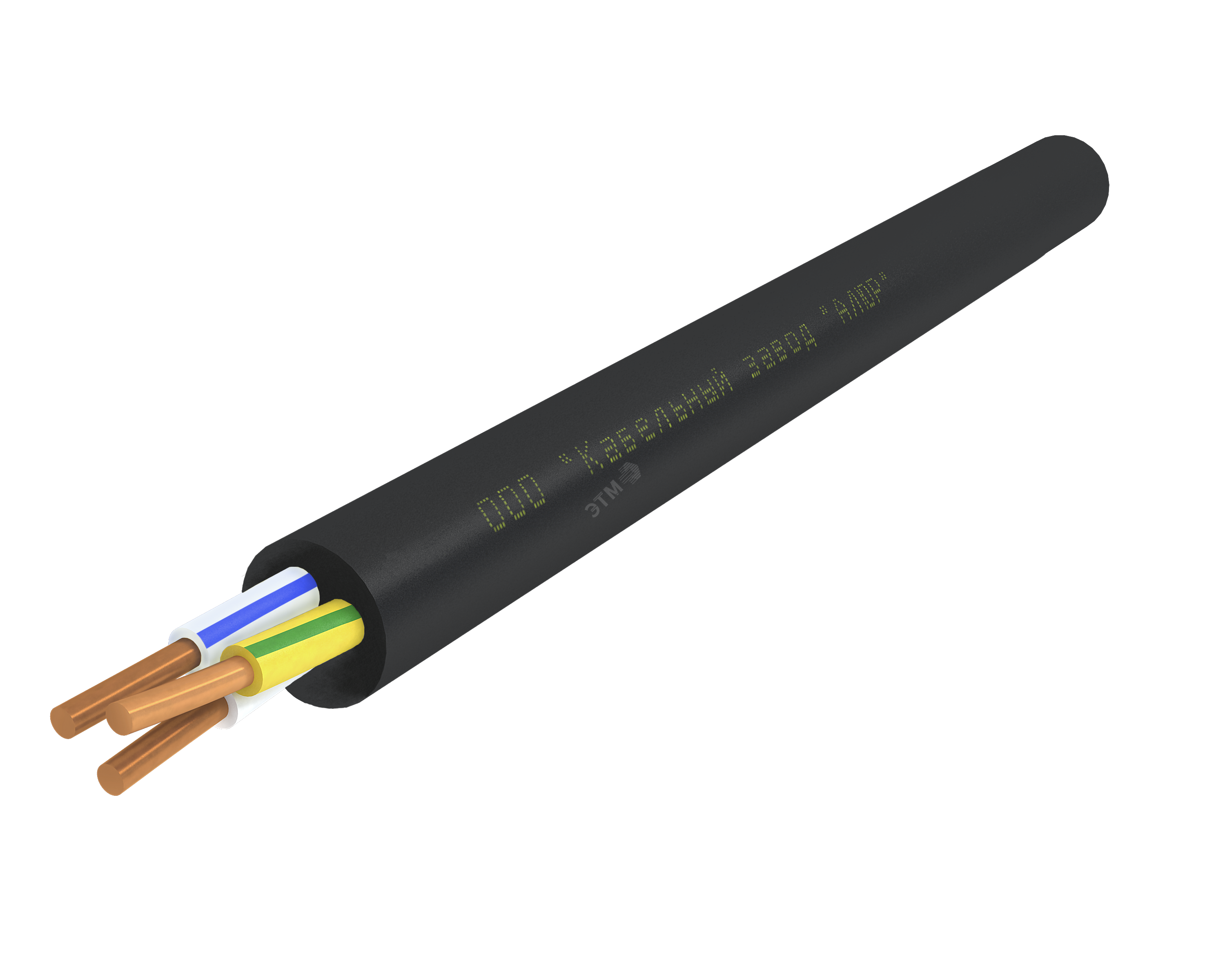 Кабель ВВГнг(А)-LS 3х10 ОК (N PE) 0.66кВ (м) 00-00005342 - АЛЮР