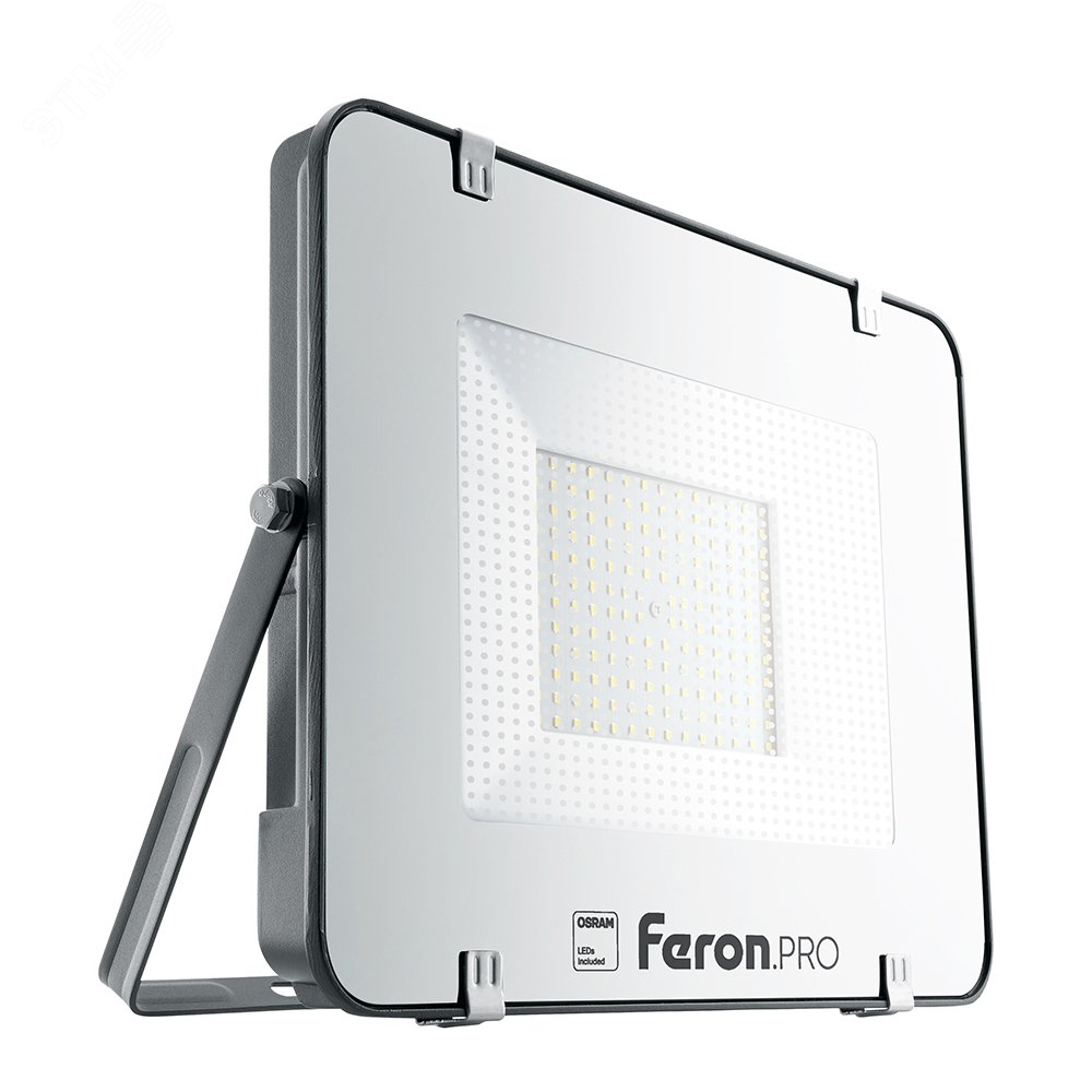 Прожектор светодиодный ДО-150w 6400К 15000Лм IP65 черный Feron.PRO 41542 - Feron