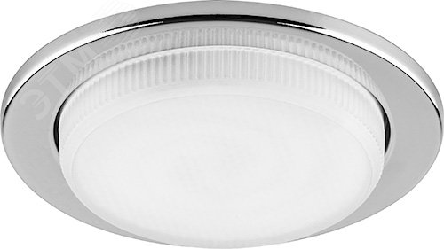 Светильник ДВО-15w GX53 без лампы хром 28454 - Feron