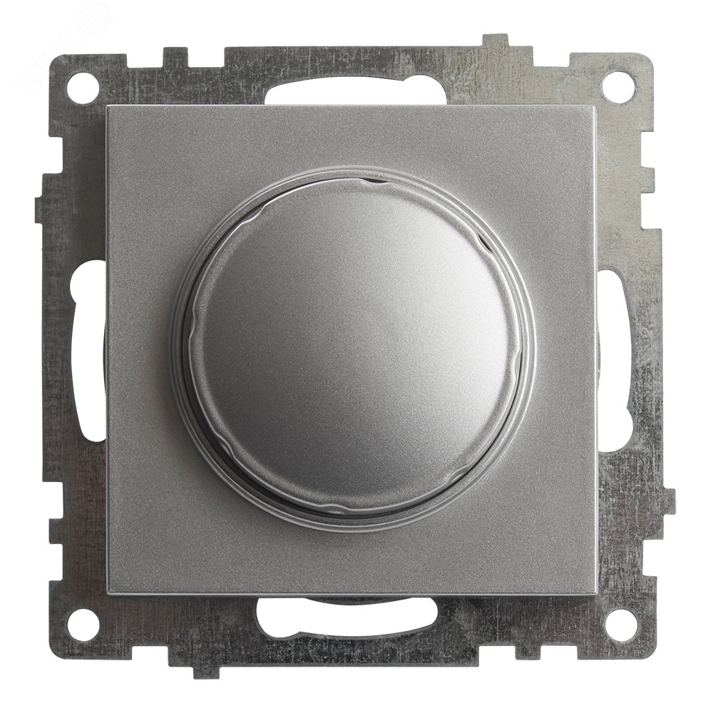Выключатель диммирующий TRIAC (механизм) 250В, 500W, серия Катрин, серебро 39587 - Feron