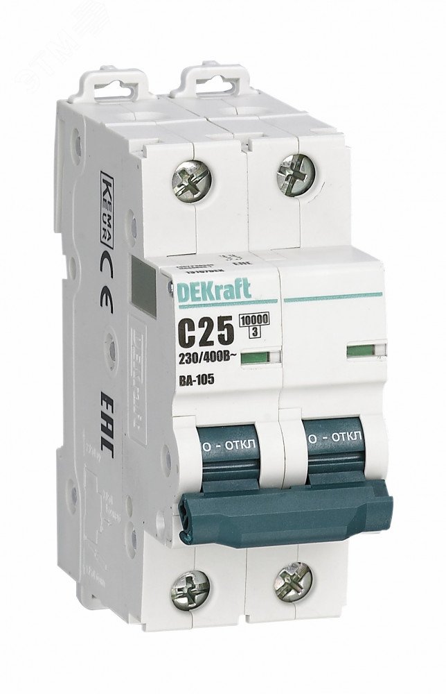 Dekraft Автоматический выключатель ВА105-2P-001A-C - DEKraft