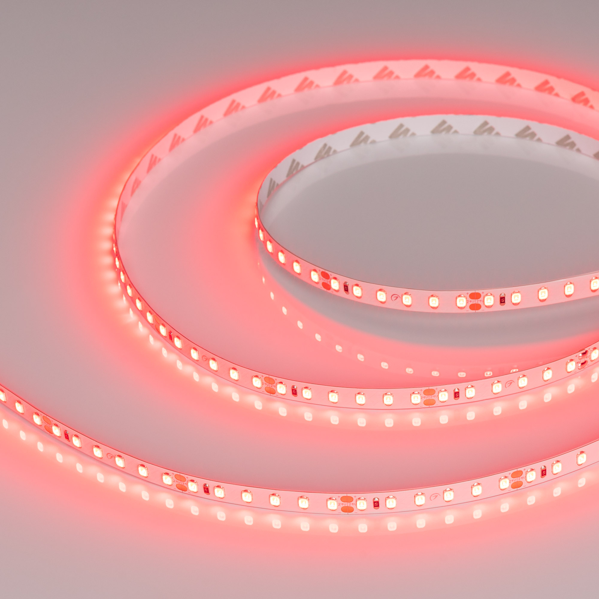 Лента RT-A120-8mm 24V Red (9.6 W/m, IP20, 2835, 5m) 008781(2) - Arlight