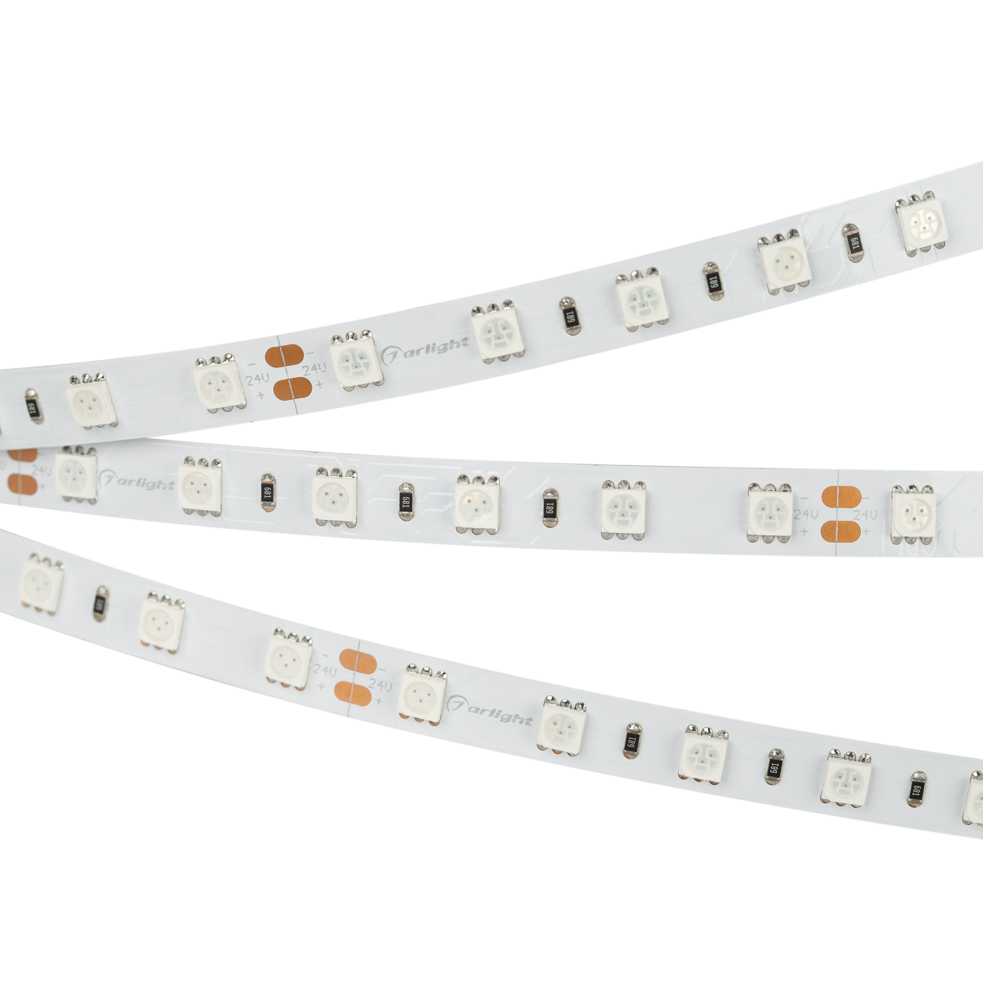 Купить Лента RT-B60-10mm 24V Orange (14.4 W/m, IP20, 5060, 5m) 015974(2) Arlight оптом в Москве