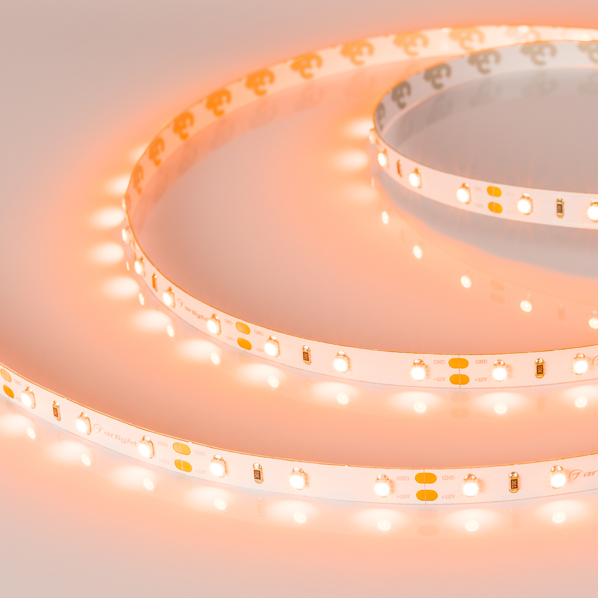 Купить Лента RT-A60-8mm 12V Orange (4.8 W/m, IP20, 2835, 5m) 013568(2) Arlight оптом в Москве
