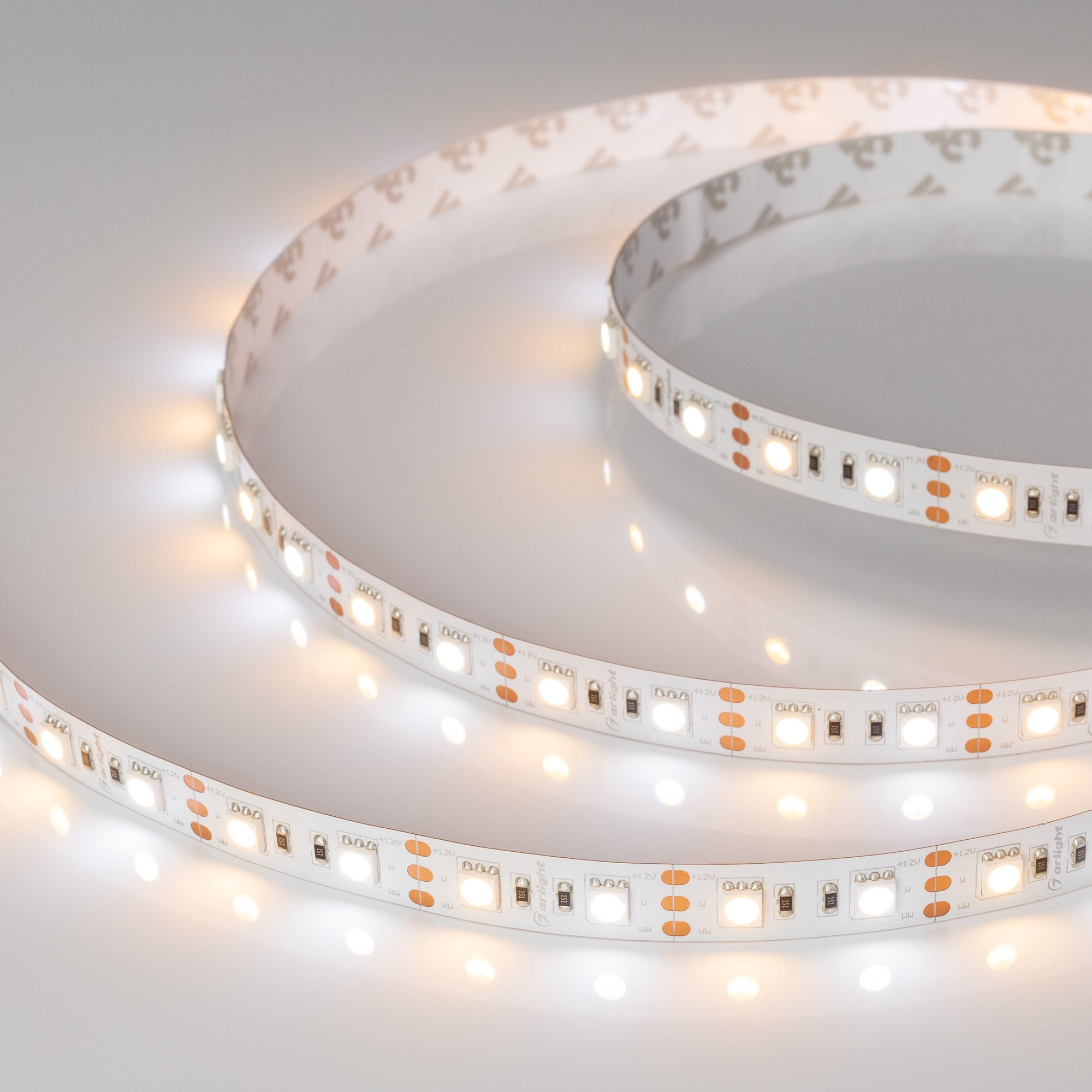 Купить Лента RT-B60-12mm 12V White-MIX (14.4 W/m, IP20, 5060, 5m) 011093(2) Arlight оптом в Москве