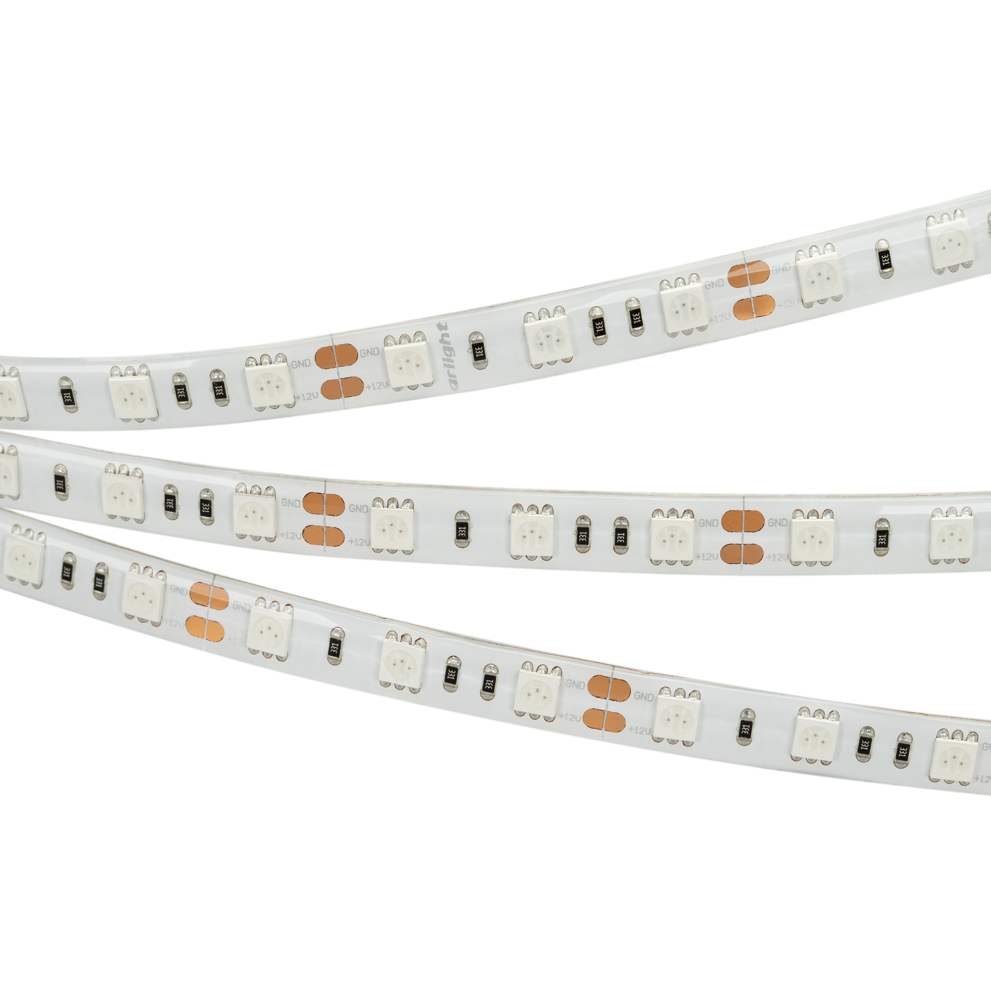 Купить Лента RTW 2-5000SE 12V Yellow 2x (5060, 300 LED, LUX) 015444 Arlight оптом в Москве