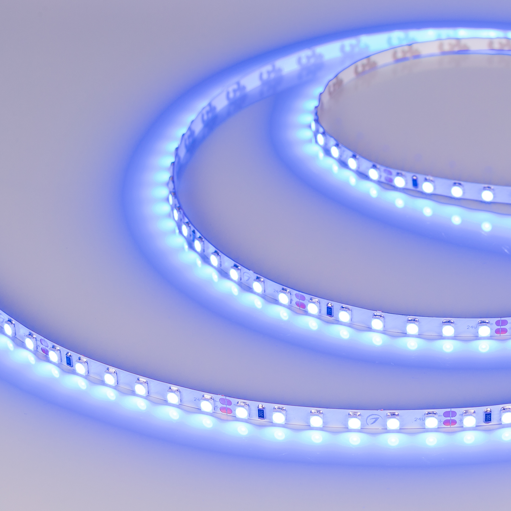 Лента RT-A120-5mm 24V Blue (9.6 W/m, IP20, 5m) 015660(2) - Arlight