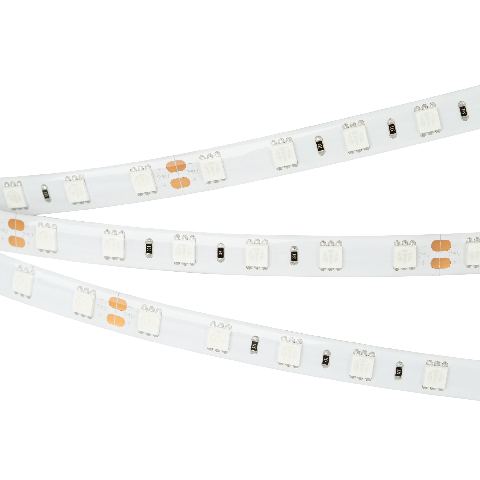 Купить Лента RTW 2-5000SE 24V Green 2x (5060, 300 LED, LUX) 016505 Arlight оптом в Москве