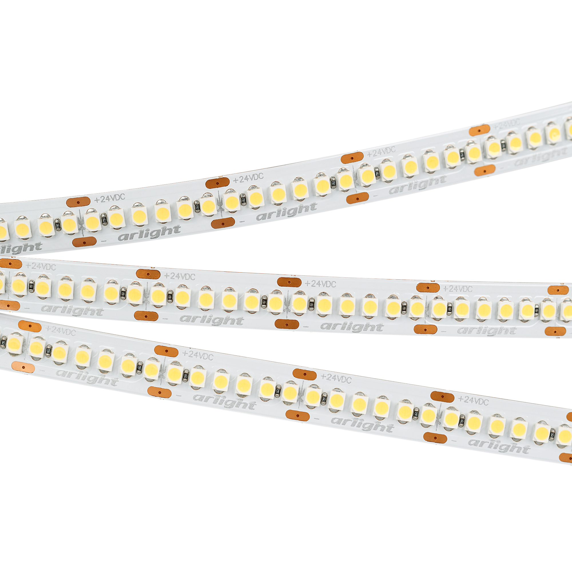 Лента RT-A240-10mm 24V Warm3500 (22 W/m, IP20, 2835, 5m) 038744 - Arlight