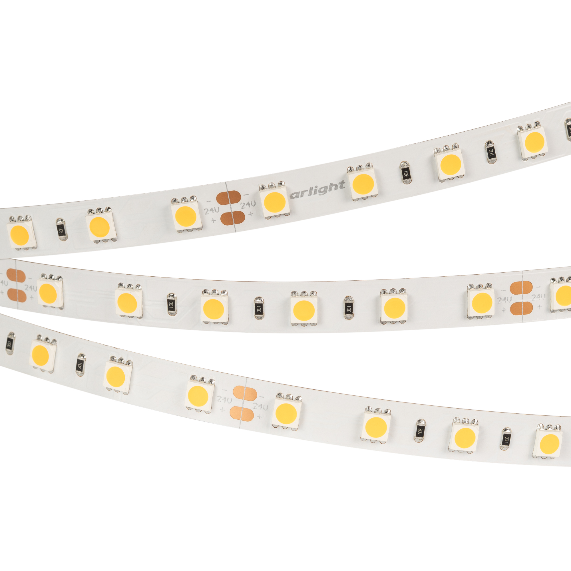 Лента RT 2-5000 24V Cool 8K 2x (5060, 300 LED, LUX) 013757(1) - Arlight
