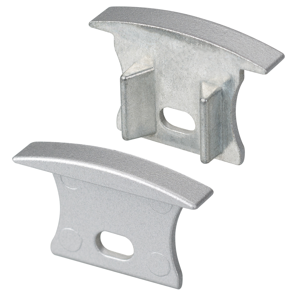 Заглушка ALU-SLIM-H15-F с отверстием 018253 - Arlight