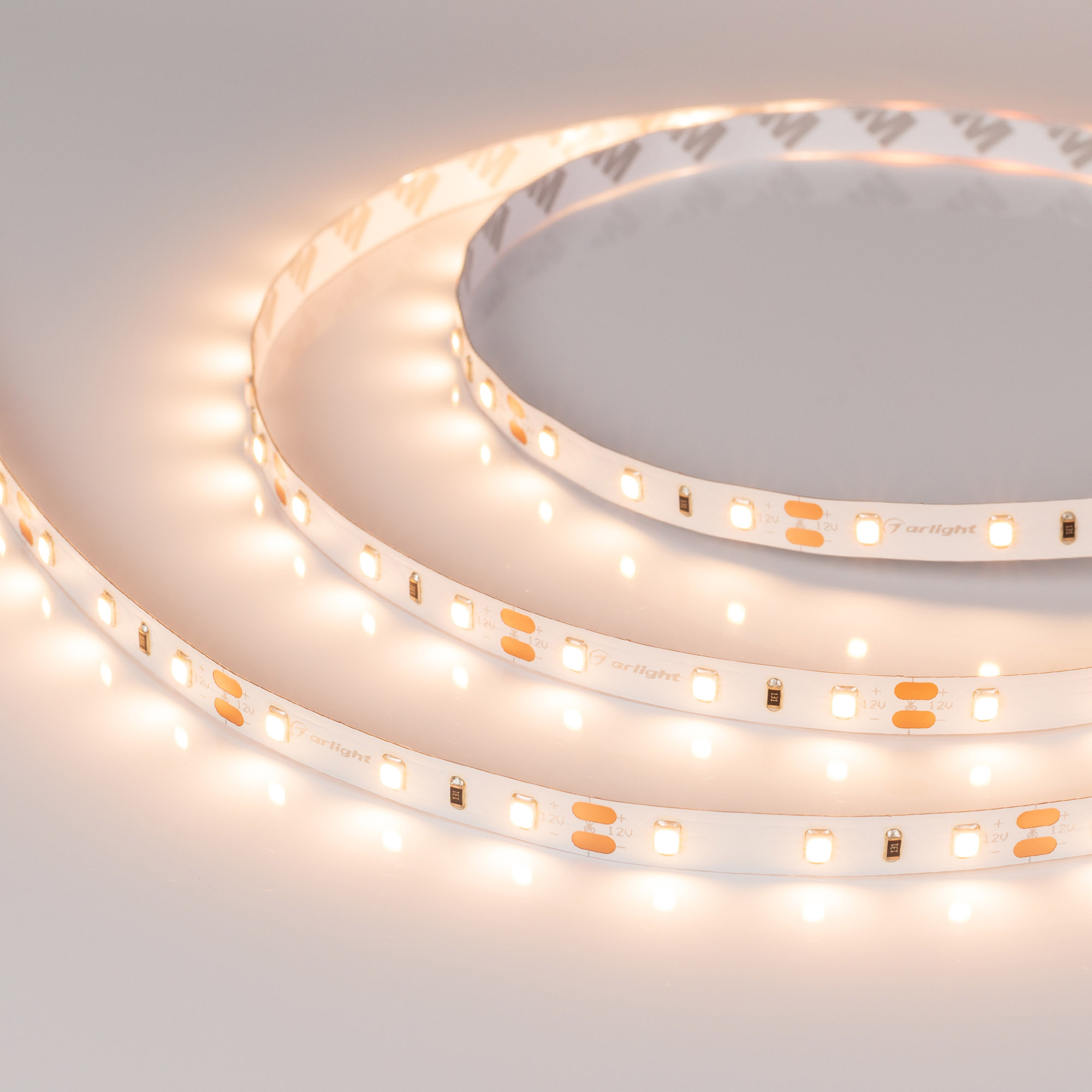 Купить Лента RT-A60-8mm 12V Warm3000 CRI98 (7.2 W/m, IP20, 2835, 5m) 021406(2) Arlight оптом в Москве