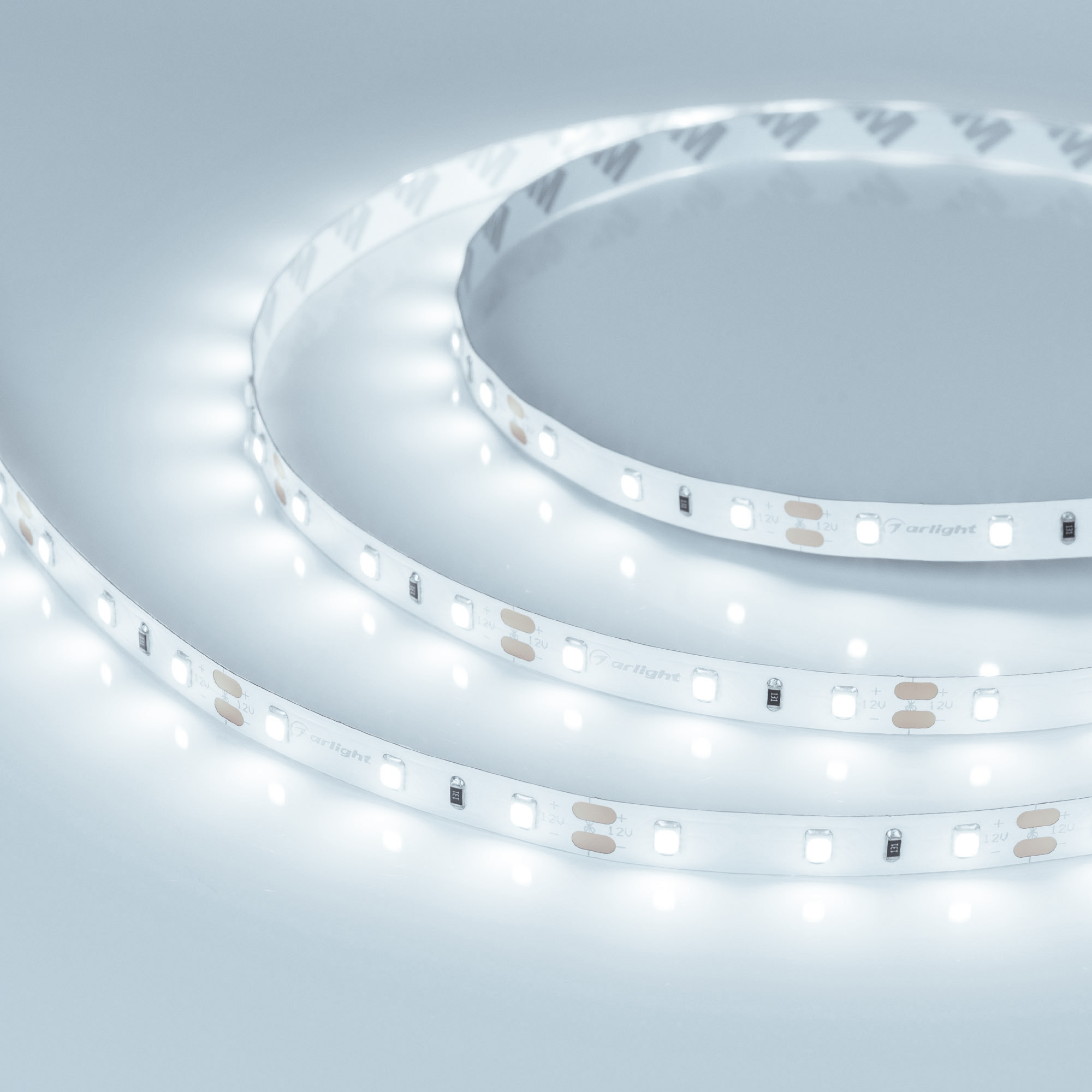 Купить Лента RT-A60-8mm 12V Cool 8K (4.8 W/m, IP20, 2835, 5m) 014884(2) Arlight оптом в Москве