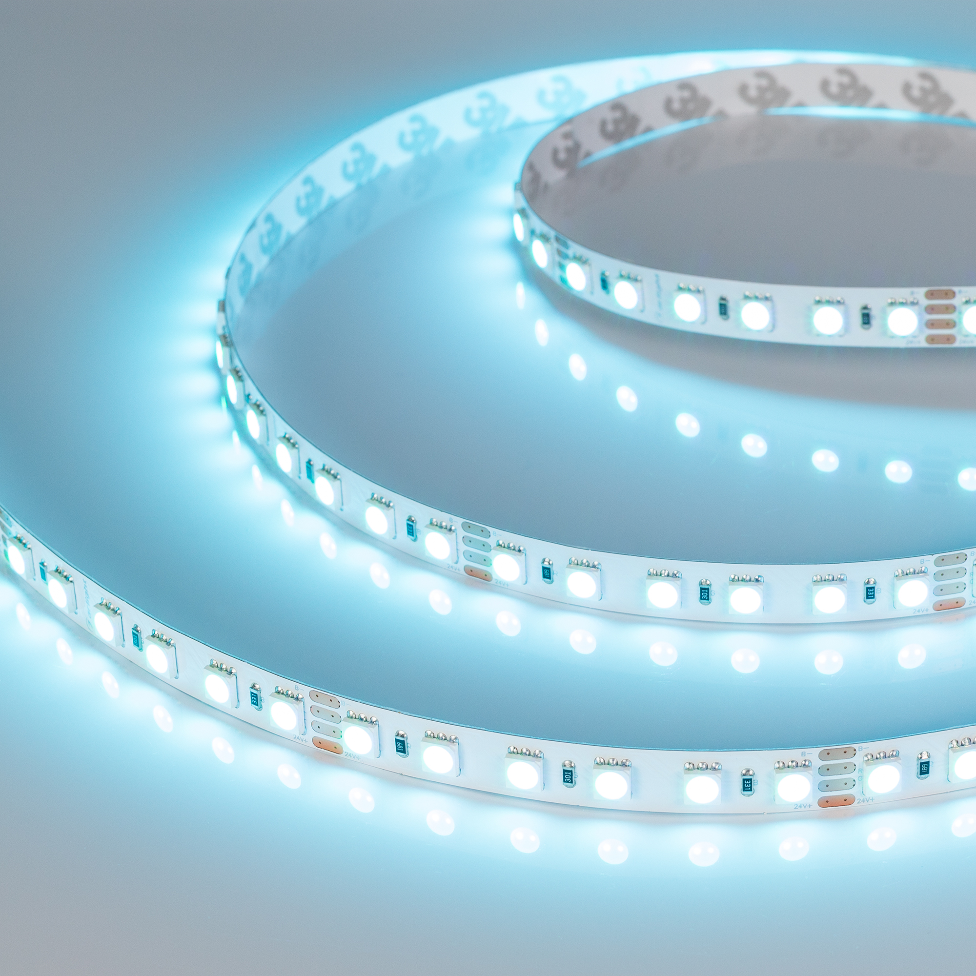 Купить Лента RT-B84-10mm 24V RGB (21 W/m, IP20, 5060, 5m) 021475(2) Arlight оптом в Москве