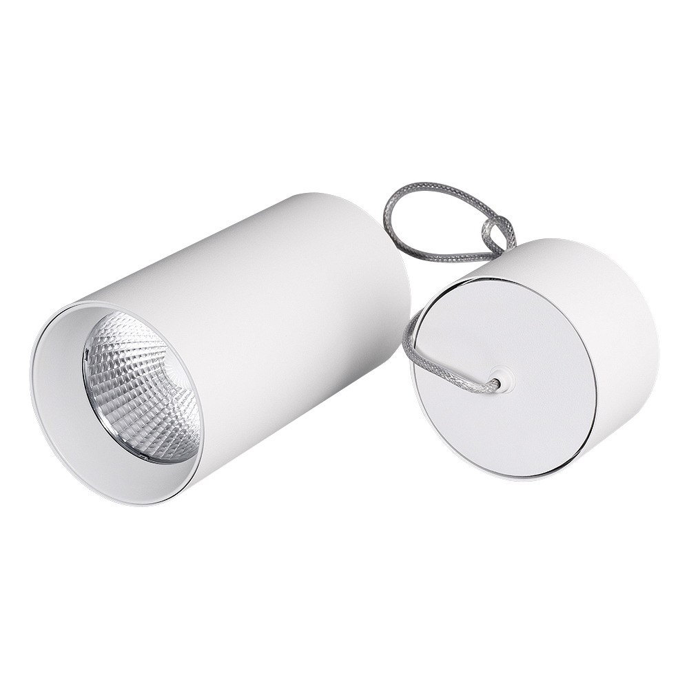 Светильник подвесной SP-POLO-R85-2-15W Day White 40deg (White, White Ring) 022948 - Arlight