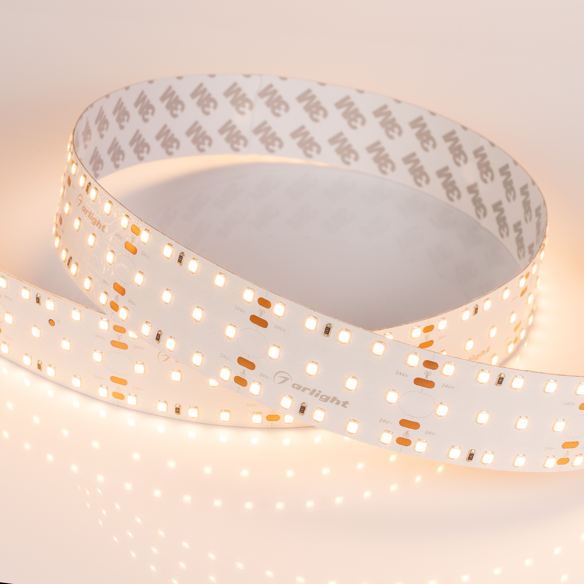 Купить Лента S2-A280-34mm 24V Warm3000 (25 W/m, IP20, 2835, 2.5m) 021202(2) Arlight оптом в Москве