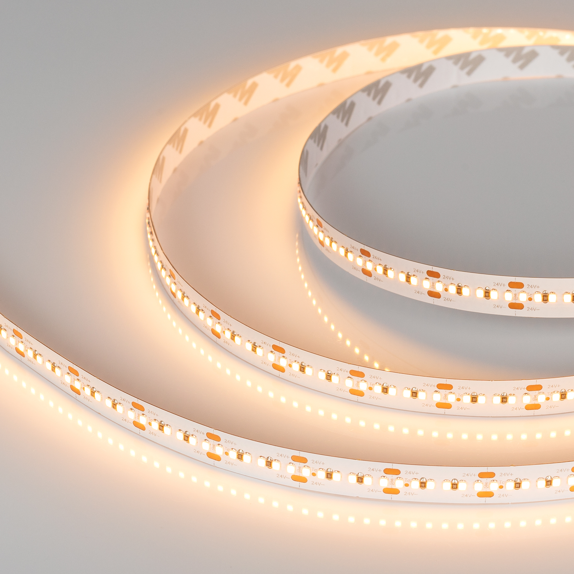 Лента MICROLED-M300-10mm 24V Warm3000 (21.6 W/m, IP20, 2216, 5m) 023590(2) - Arlight