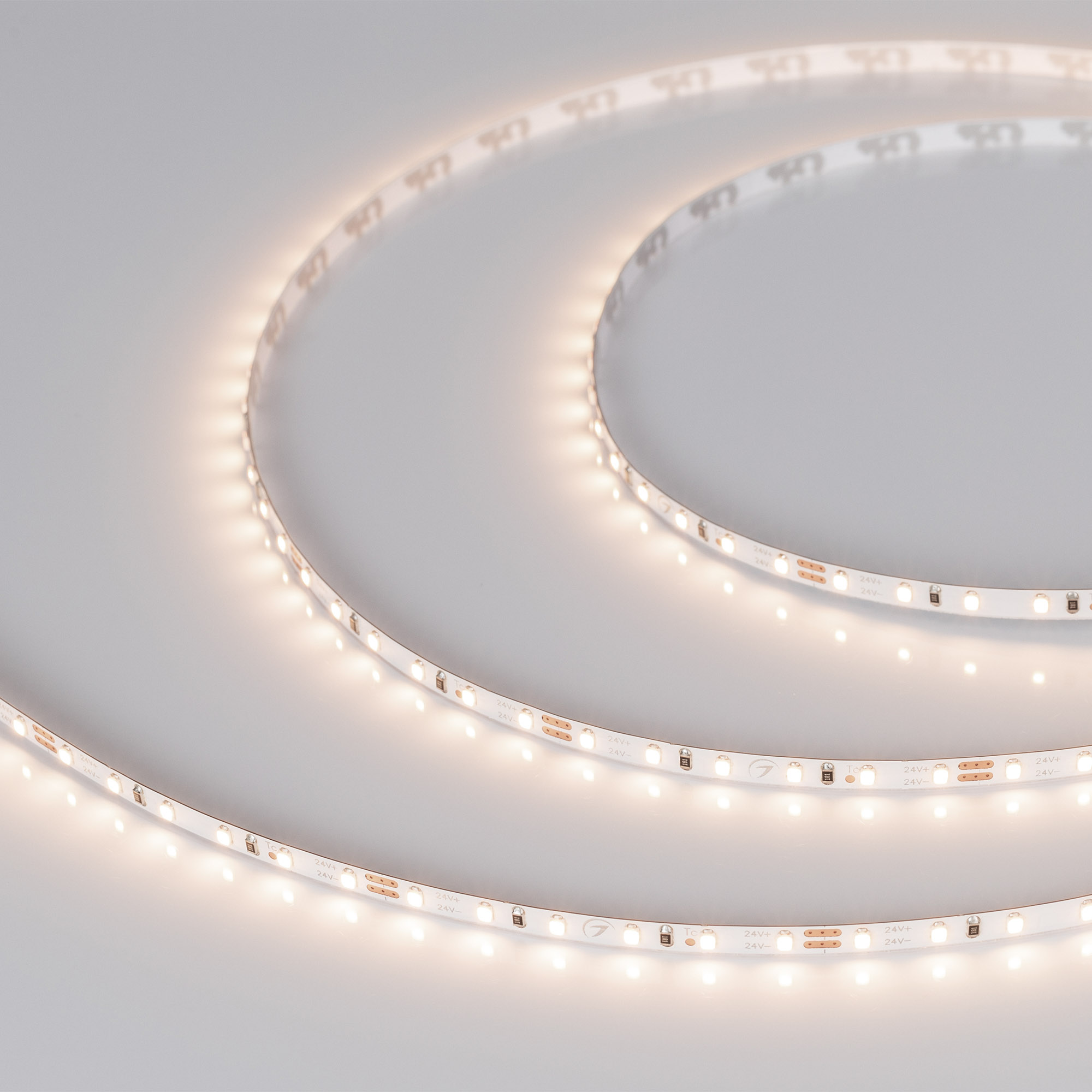 Лента MICROLED-M120-4mm 24V Warm3500 (9.6 W/m, IP20, 2216, 5m) 040608 - Arlight