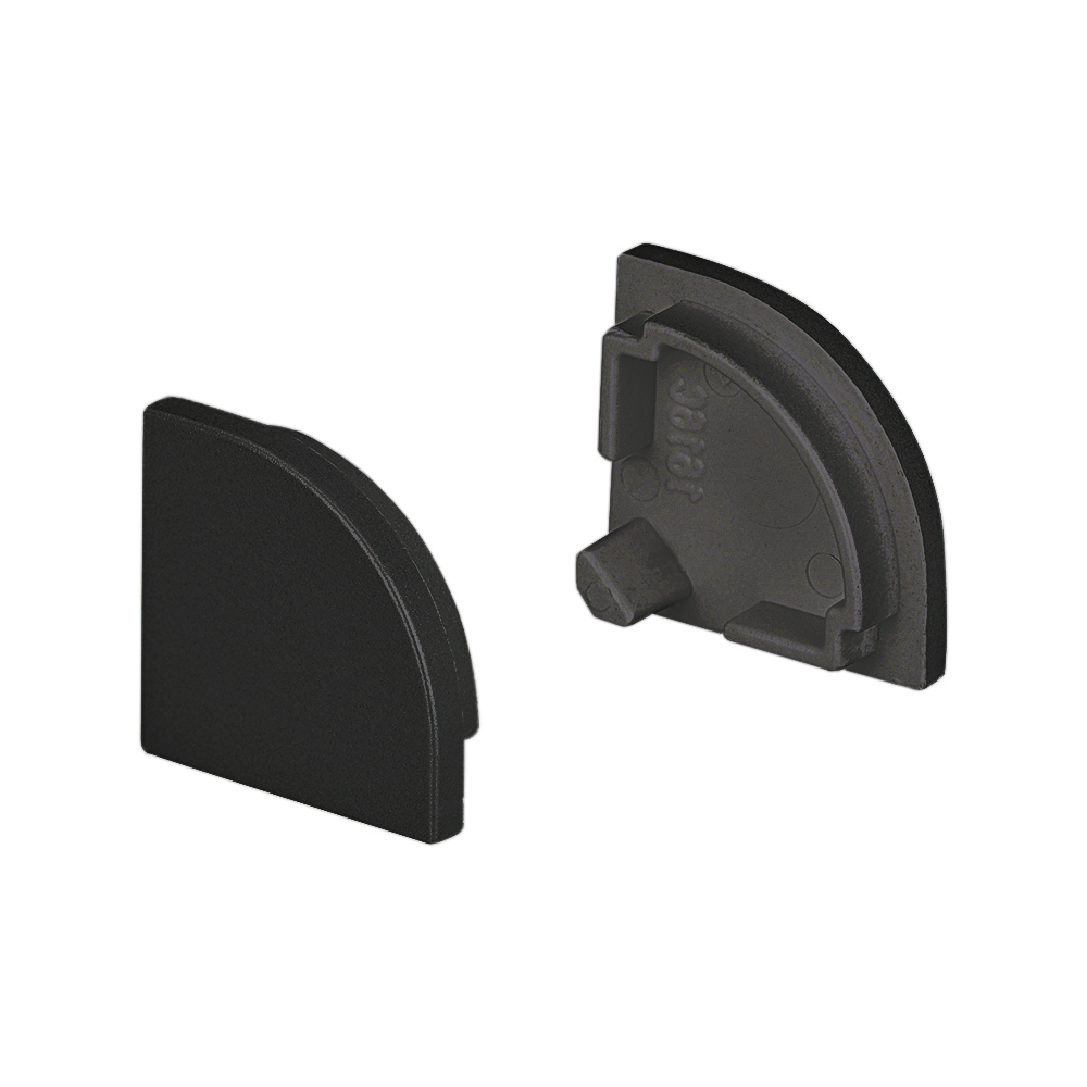 Заглушка SL-KANT-H16 ROUND BLACK глухая 037516 - Arlight