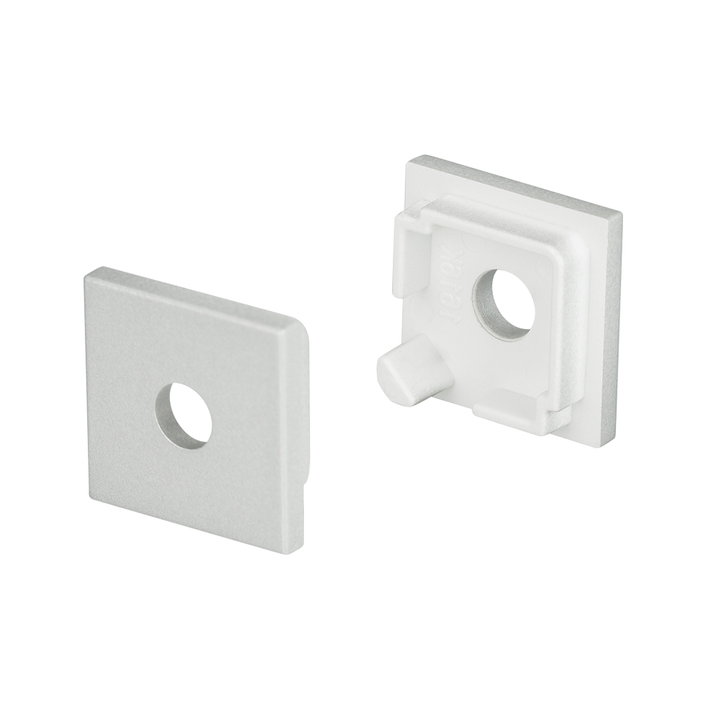 Заглушка SL-KANT-H16 SQUARE с отверстием 024485 - Arlight