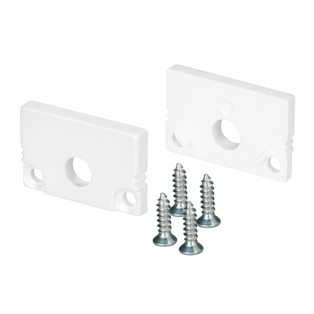 Заглушка SL-SLIM20-H13 WHITE с отверстием 037536 - Arlight