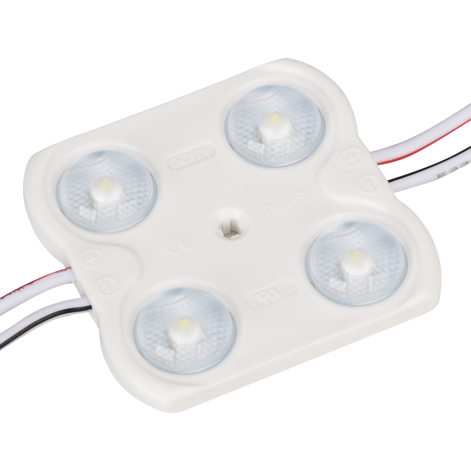 Модуль герметичный CRAFT-2835-4-12V White 170deg (45x43mm, 1.6W, IP65) 024840(1) - Arlight