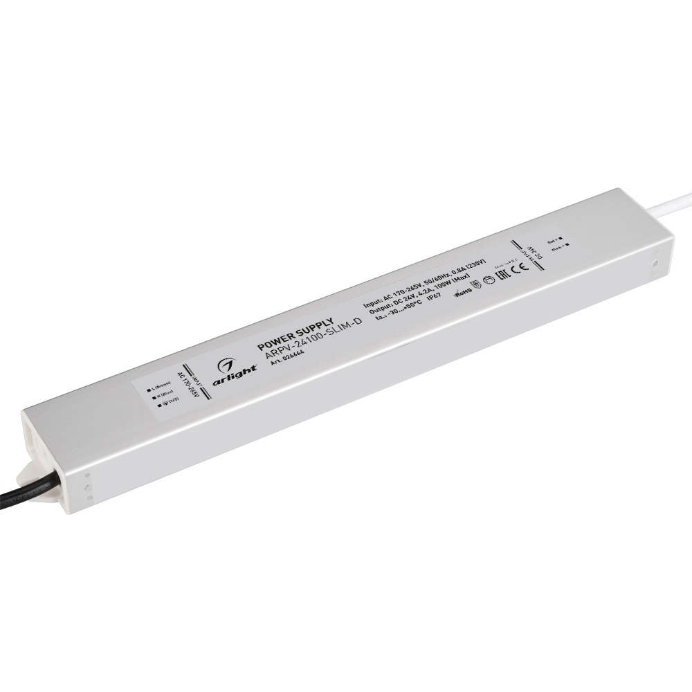 Блок питания ARPV-24100-SLIM-D (24V, 4.2A, 100W) 026664 - Arlight