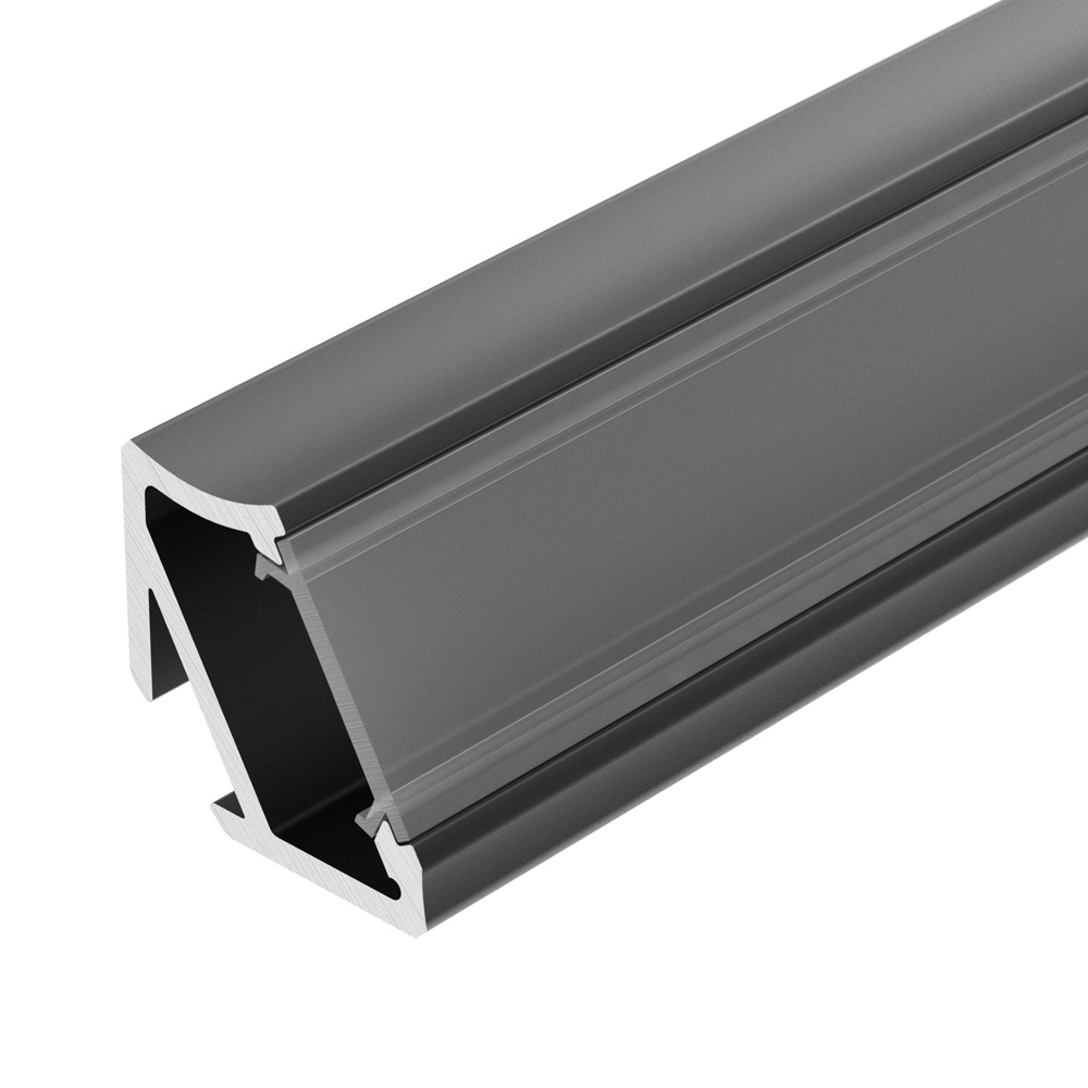Купить Профиль ALM-V60-2020 ANOD Black 026694(1) Arlight оптом в Москве