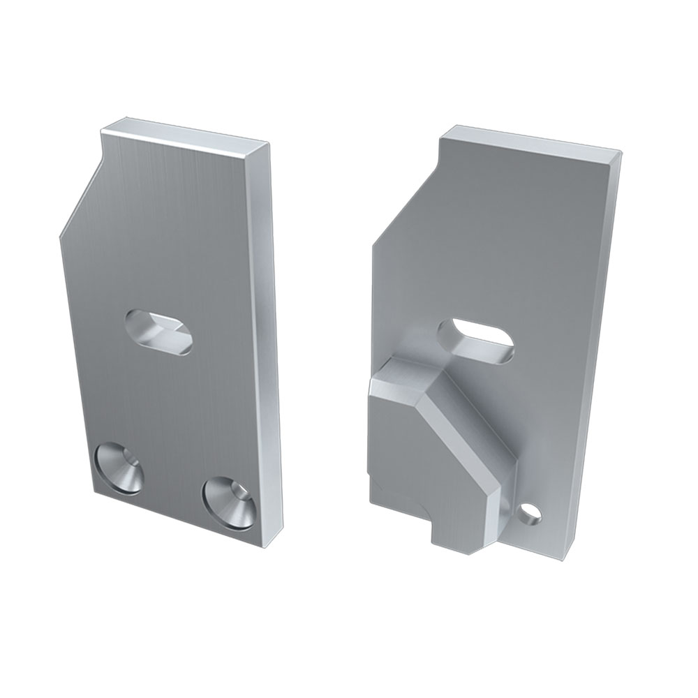 Заглушка для ALM-GLASS-6 правая с отверстием 026728 - Arlight