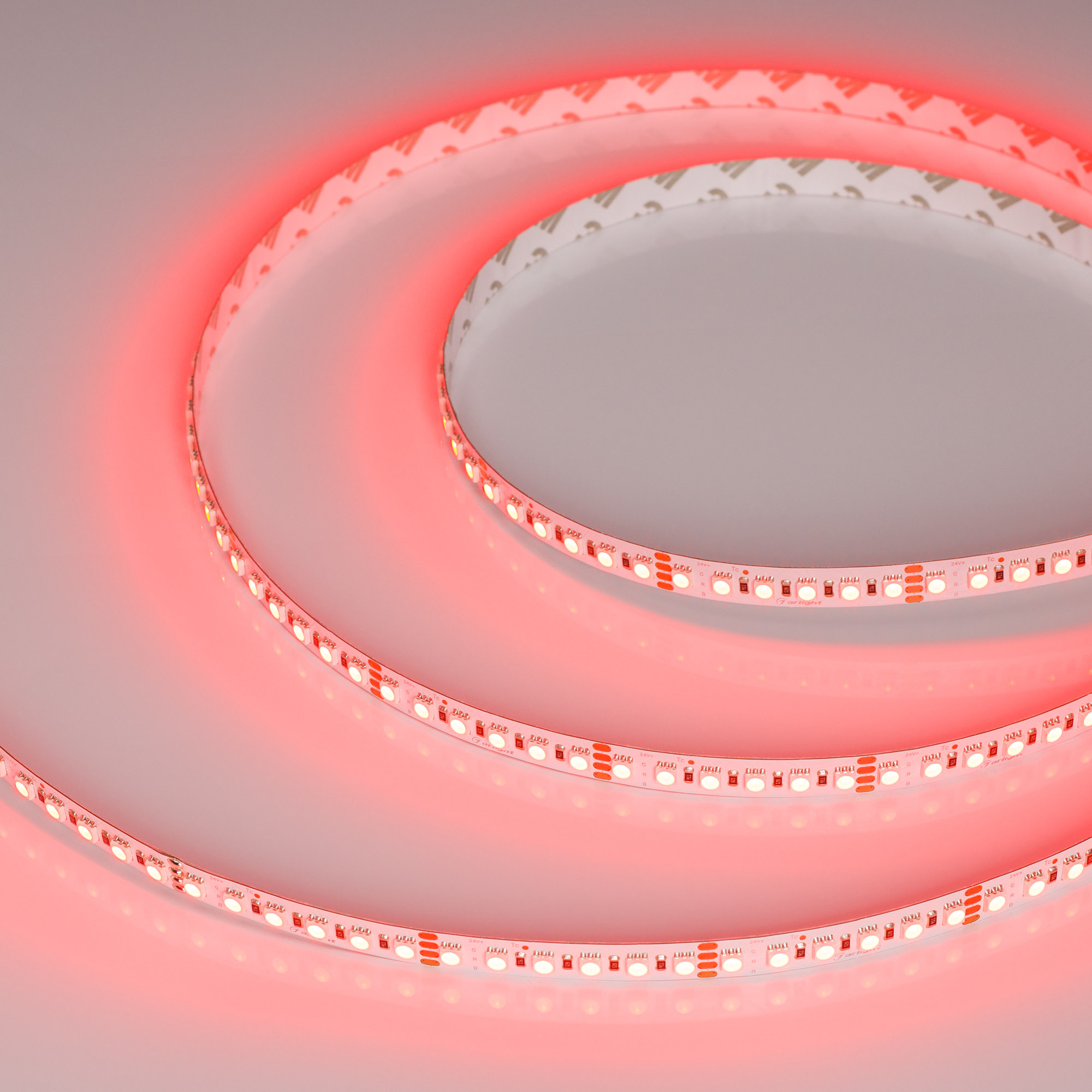 Купить Лента RT-G240-12mm 24V RGB (18 W/m, IP20, 3838, 5m) 028257(2) Arlight оптом в Москве