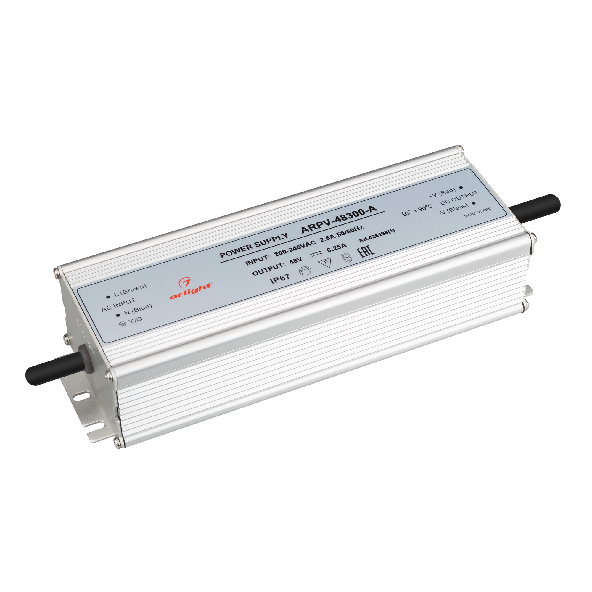 Блок питания ARPV-48300-A (48V, 6.25A, 300W) 028198(1) - Arlight