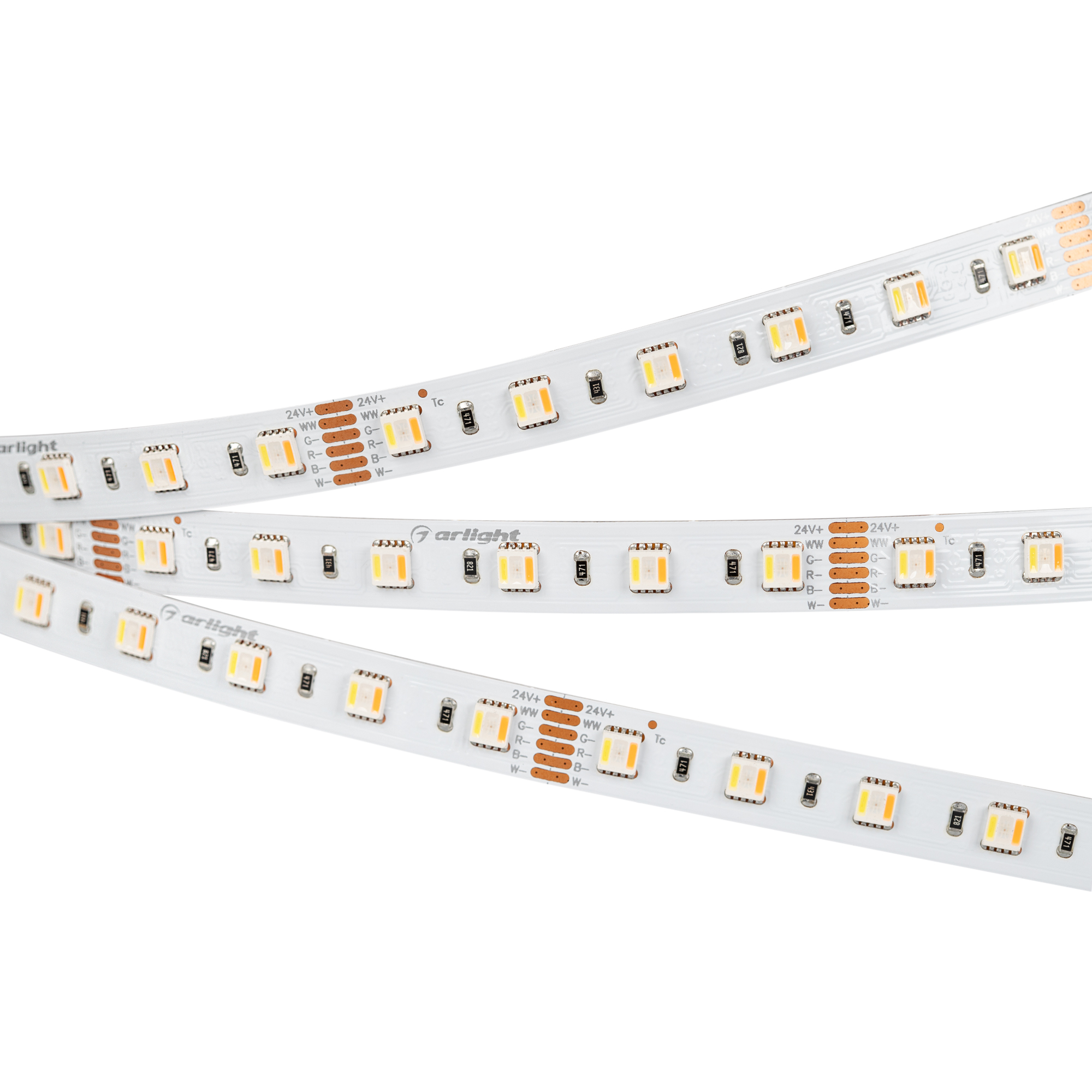 Купить Лента RT-B60-12mm 24V RGBW-MIX-5-in-1 (20 W/m, IP20, 5060, 5m) 026363(2) Arlight оптом в Москве