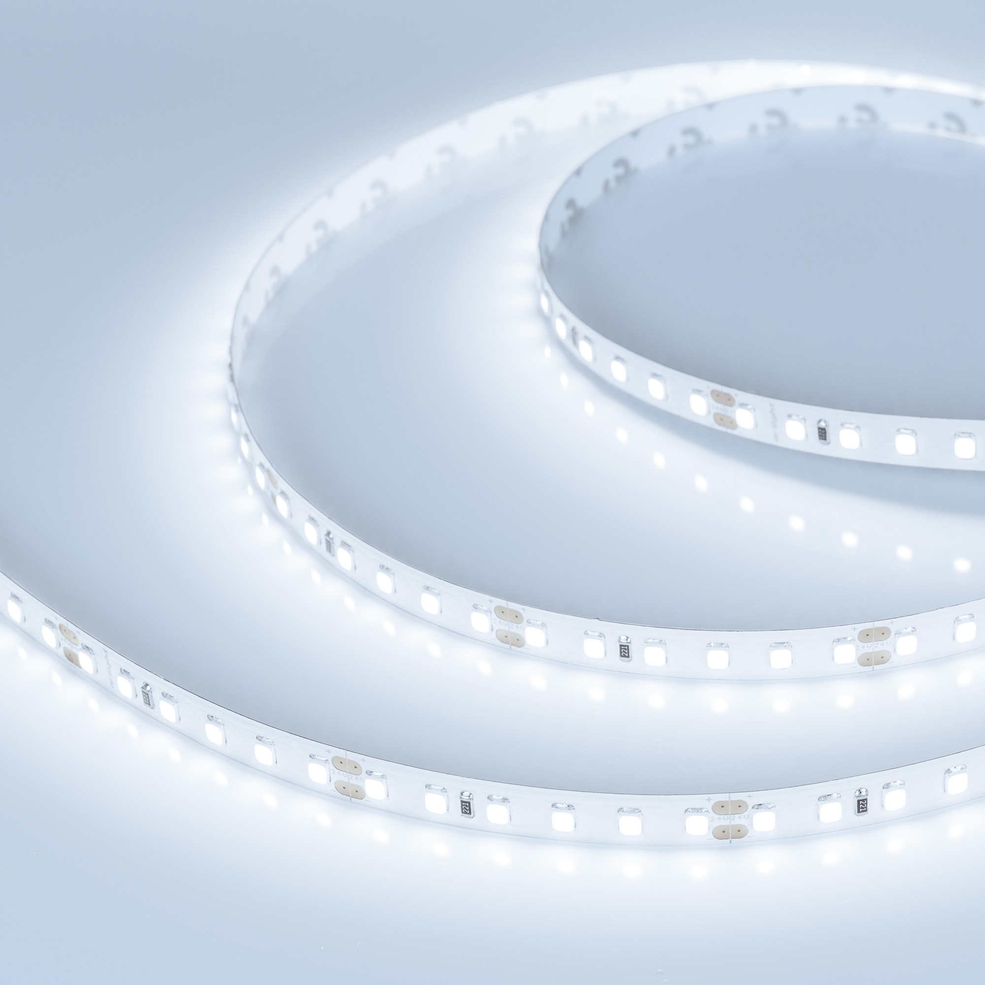 Лента RT-A120-8mm 24V Cool 8K (14.4 W/m, IP20, 2835, 5m) 016888(2) - Arlight